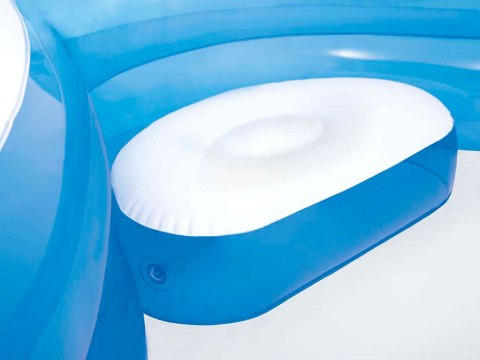 BASEN OGRODOWY Z SIEDZENIAMI DMUCHANY 229X229 CM INTEX 56475