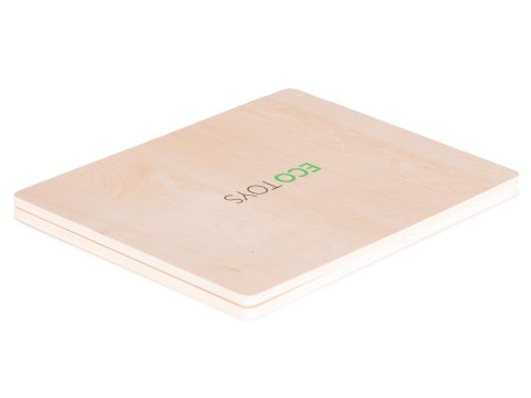 DREWNIANY LAPTOP EDUKACYJNY TABLICA MAGNETYCZNA ECOTOYS