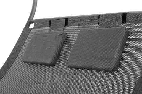 LEŻANKA LEŻAK OGRODOWY Z DASZKIEM HUŚTAWKA HAMAK MULTIGARDEN