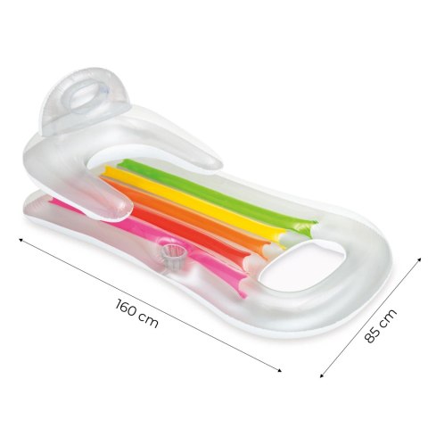 MATERAC DMUCHANY DO PŁYWANIA INTEX 58802 WHITE