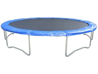 OSŁONA SPRĘŻYN DO TRAMPOLINY 12 FT MIĘKKA MATA OCHRONNA 366-374 CM NIEBISKA