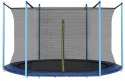 SIATKA OCHRONNA WEWNĘTRZNA NA TRAMPOLINĘ 8 FT 6 SŁUPKÓW 244-250 CM