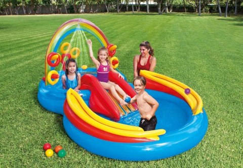 WODNY PLAC ZABAW BASEN BRODZIK ZJEŻDŻALNIA INTEX 57453