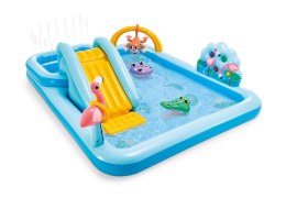 BASEN WODNY PLAC ZABAW BRODZIK DLA DZIECI ZJEŻDŻALNIA INTEX 57161