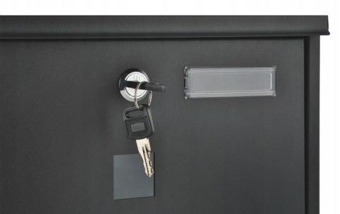 SKRZYNKA NA LISTY Z GAZETOWNIKIEM STAL GALWANIZOWANA MODERNHOME