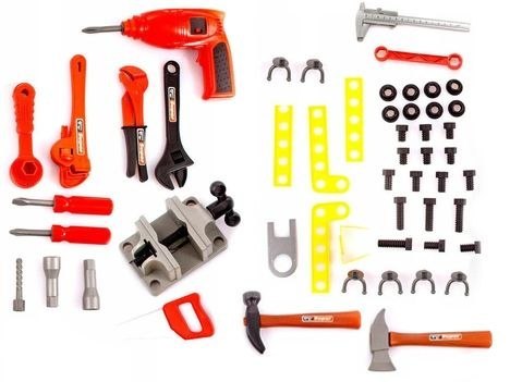 WARSZTAT NARZĘDZIA DLA DZIECI STÓŁ NARZĘDZIOWY "SUPERIOR"