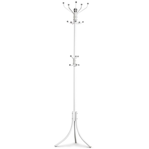 WIESZAK STOJĄCY 16 HAKÓW NA UBRANIA METAL CZARNY MODERNHOME