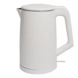 CZAJNIK ELEKTRYCZNY BEZPRZEWODOWY TURYSTYCZNY 1500 W 1.8 L OBROTOWY BIAŁY