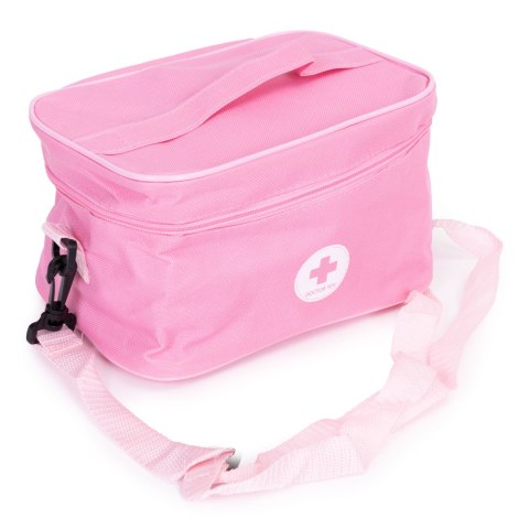 DREWNIANY ZESTAW MAŁEGO LEKARZA TORBA MEDYCZNA DLA DZIECI 24 ELEMENTY ECOTOYS