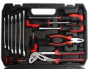 ZESTAW NARZĘDZI WALIZKA NARZĘDZIOWA 58 ELEMENTÓW KLUCZE WKRĘTAKI SZCZYPCE