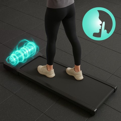 BIEŻNIA DOMOWA ELEKTRYCZNA WALKING PAD TRENINGOWY POD BIURKO 6 KM/H MODERNHOME