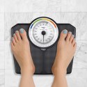 KLASYCZNA WAGA ŁAZIENKOWA MECHANICZNA ANALOGOWA DO 180 KG CZARNA WEBBER BMI