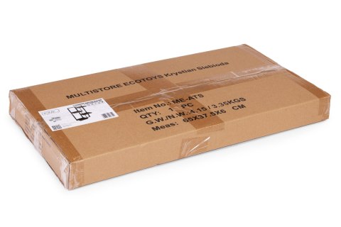 KWIETNIK ŚCIENNY PÓŁKA WISZĄCA NA KWIATY OZDOBY 3 POZIOMY LOFT MODERNHOME