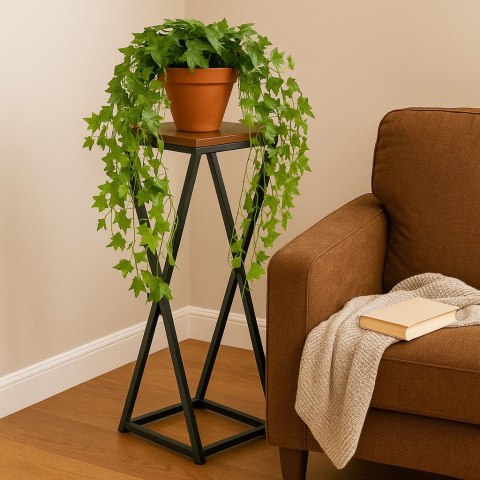 KWIETNIK STOJĄCY STOJAK NA KWIATY OZDOBY GEOMETRYCZNY LOFT MODERNHOME