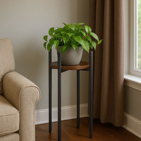 KWIETNIK STOJĄCY STOJAK NA KWIATY OZDOBY LOFT MODERNHOME