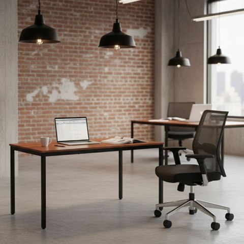 STÓŁ DO KUCHNI JADALNI DLA 4-5 OSÓB BIURKO KOMPUTEROWE 120X60 CM MODERNHOME