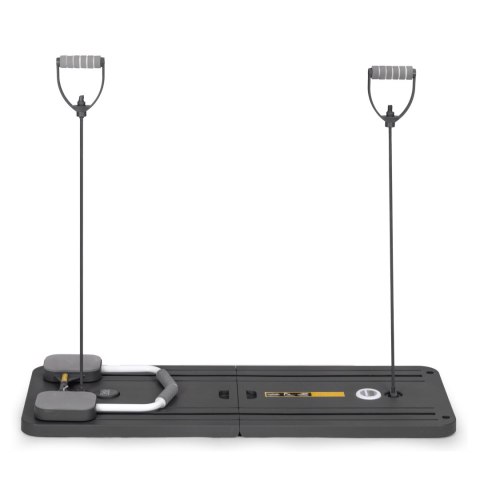 WIELOFUNKCYJNA DESKA DO ĆWICZEŃ PILATES REFORMER SKŁADANY WYŚWIETLACZ LCD ESKPANDERY MODERNHOME