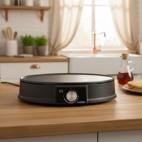 Elektryczna naleśnikarka patelnia do naleśników nieprzywierająca 1200W KADEN