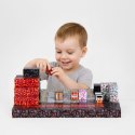 Klocki magnetyczne konstrukcyjne dla dzieci zestaw 160 elementów