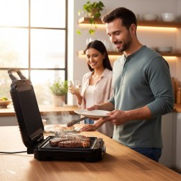 Opiekacz 3w1 gofrownica toster grill kontaktowy ryflowany 1200W KADEN