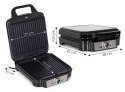 Opiekacz 3w1 gofrownica toster grill kontaktowy ryflowany 1200W KADEN