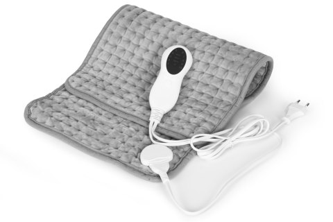 Poduszka elektryczna 60x30 cm mata grzewcza z pilotem 10 poziomów grzania 75W ModernHome
