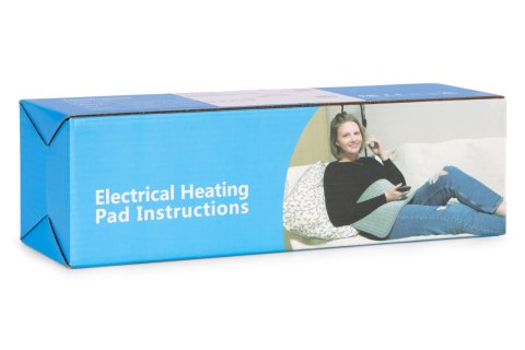 Poduszka elektryczna 60x30 cm mata grzewcza z pilotem 10 poziomów grzania 75W ModernHome