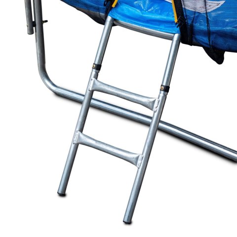 Trampolina ogrodowa z siatką zewnętrzną o średnicy 10 ft 304-312 cm + drabinka