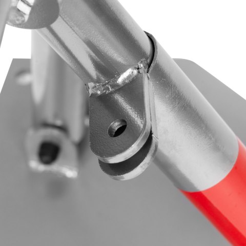 Blokada parkingowa składana zapora 45 cm na kłódkę z odblaskowymi pasami