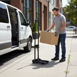 Wózek transportowy magazynowy składany ręczny młynarka 30 kg ModernHome