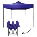 Pawilon ogrodowy eventowy automatyczny samorozkładalny namiot 3x3 m niebieski MultiGarden