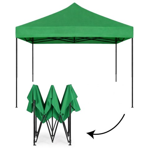 Pawilon ogrodowy eventowy automatyczny samorozkładalny namiot daszek 3x3 m zielony MultiGarden