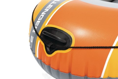 Ponton dmuchany Challenger 2 2-osobowy pompka 2 wiosła INTEX 66312