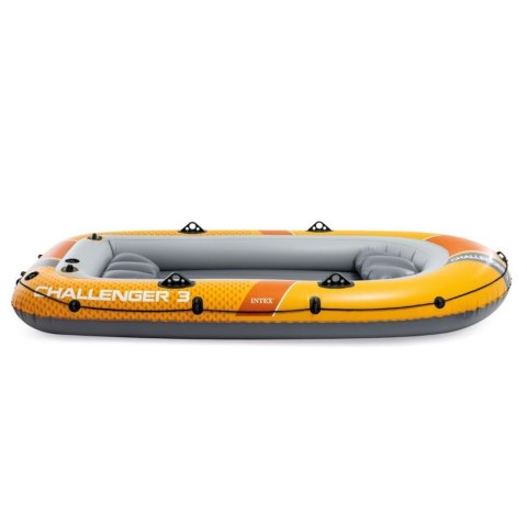 Ponton dmuchany Challenger 3 3-osobowy pompka 2 wiosła INTEX 66313