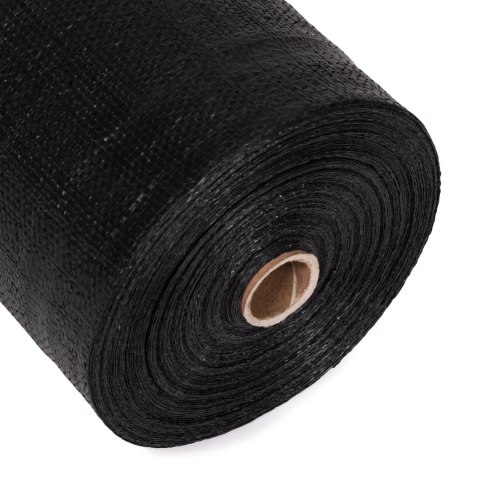 Agrowłóknina czarna agrotkanina UV 150g mata antychwastowa 1,6x50m kołki MulltiGarden