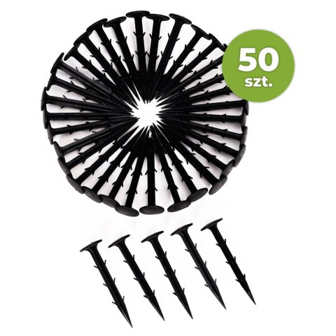 Kołki do mocowania agrowłókniny agrotkaniny kotwy szpilki 50 szt. 15 cm MultiGarden
