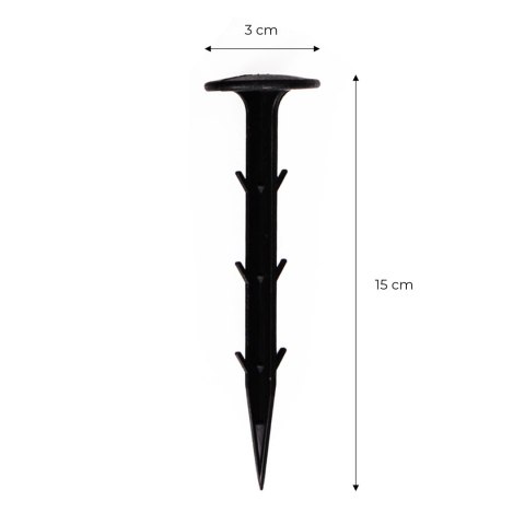 Kołki do mocowania agrowłókniny agrotkaniny kotwy szpilki 50 szt. 15 cm MultiGarden