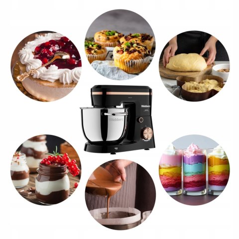 Robot planetarny wielofunkcyjny mikser misa 5,2L Webber AURA SM15