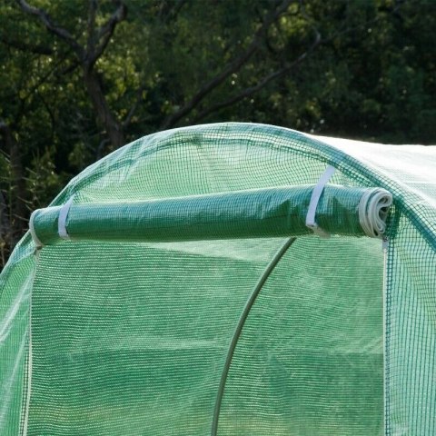 Szklarnia tunel ogrodowy foliowy 3x2x2 m 6 m² metalowy stelaż folia UV