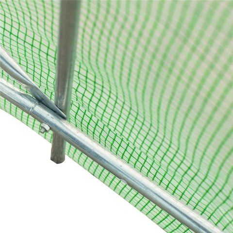 Szklarnia tunel ogrodowy foliowy 3x2x2 m 6 m² metalowy stelaż folia UV
