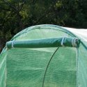 Szklarnia tunel ogrodowy foliowy 6x3x2 m 18 m² metalowy stelaż folia UV