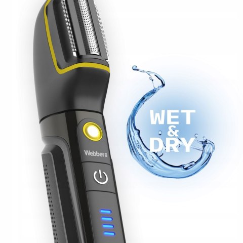 Trymer męski akumulatorowy 8w1 do twarzy i ciała trymer Webber BG-600