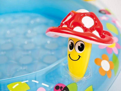 BASEN BRODZIK DMUCHANY DLA DZIECI MUCHOMOR DACH INTEX 57114