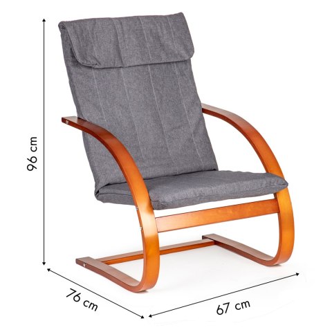 FOTEL FIŃSKI BUJANY LEŻANKA LEŻAK DO SALONU MODERNHOME