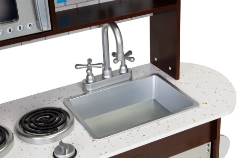 KUCHNIA DLA DZIECI DREWNIANA DUŻA SZAFKI LODÓWKA ECOTOYS