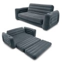 DUŻA SOFA DMUCHANA ROZKŁADANA DUŻE ŁÓŻKO MATERAC 2W1 INTEX 66552