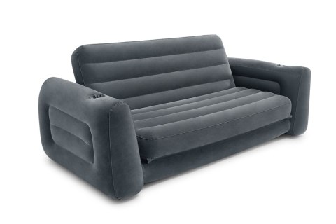 SOFA DMUCHANA ROZKŁADANA DUŻE ŁÓŻKO MATERAC 2W1 INTEX 66552