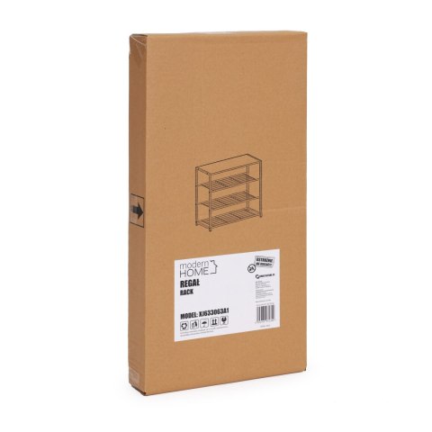 SZAFKA NA BUTY STOJAK REGAŁ PÓŁKA LOFT 3 POZIOMY MODERNHOME