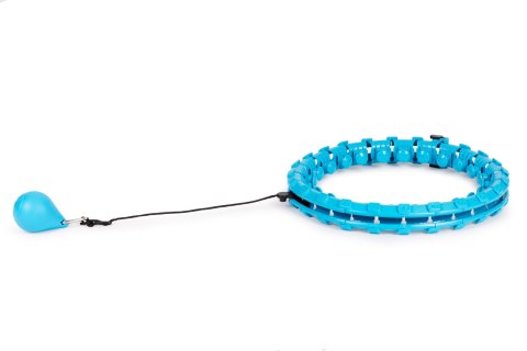 HULA HOP Z MASAŻEREM I DODATKOWYM CIĘŻARKIEM DO ĆWICZEŃ FITNESS