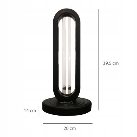 PRZENOŚNA LAMPA UV-C STERYLIZACJA DEZYNFEKCJA 38W
